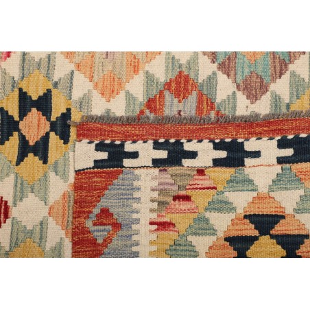 Tappeto Kilim Afghanistan marrone 119x177