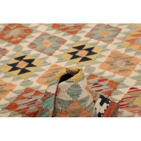 Tappeto Kilim Afghanistan marrone 119x177
