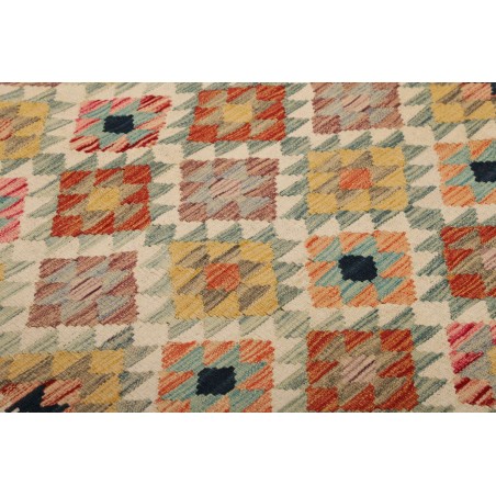 Tappeto Kilim Afghanistan marrone grigio 118x179