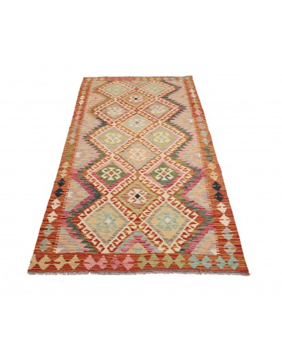 Tappeto Kilim Afghanistan marrone 101x210