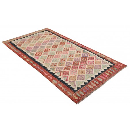 Tappeto Kilim Afghanistan marrone 105x203