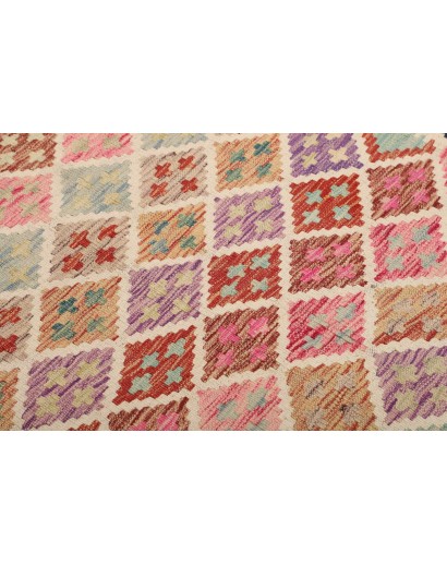 Tappeto Kilim Afghanistan marrone 105x203
