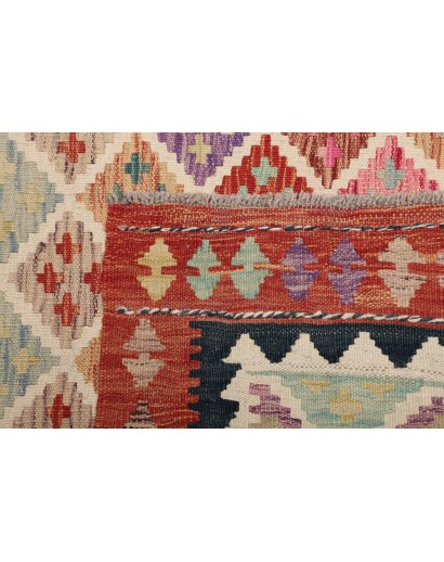 Tappeto Kilim Afghanistan marrone 105x203