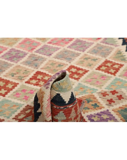 Tappeto Kilim Afghanistan marrone 105x203
