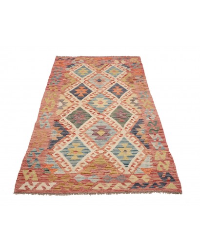 Tappeto Kilim Afghanistan marrone grigio 104x210