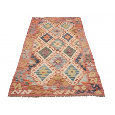 Tappeto Kilim Afghanistan marrone grigio 104x210