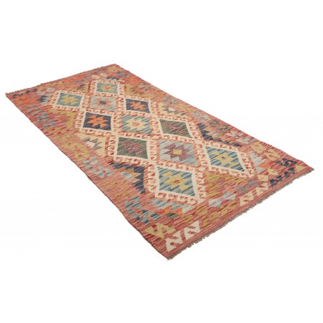 Tappeto Kilim Afghanistan marrone grigio 104x210