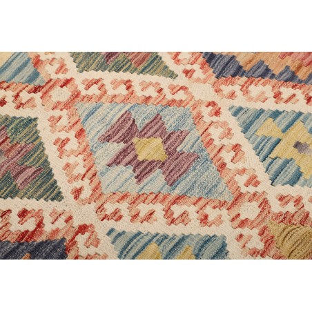 Tappeto Kilim Afghanistan marrone grigio 104x210
