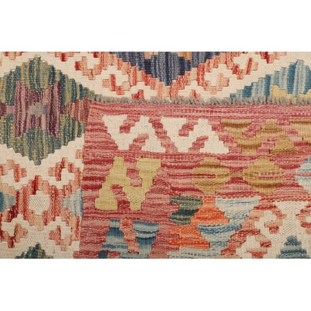 Tappeto Kilim Afghanistan marrone grigio 104x210