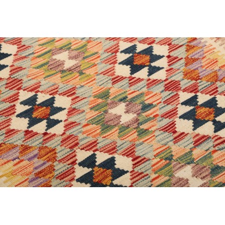 Tappeto Kilim Afghanistan marrone 124x177