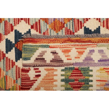 Tappeto Kilim Afghanistan marrone 124x177