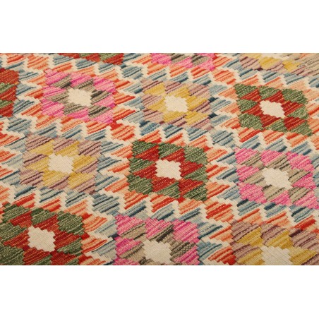Tappeto Kilim Afghanistan marrone 124x179