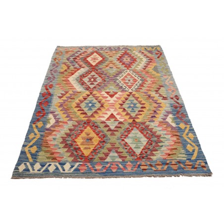 Tappeto Kilim Afghanistan marrone 125x182