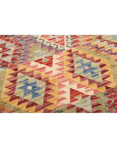 Tappeto Kilim Afghanistan marrone 125x182
