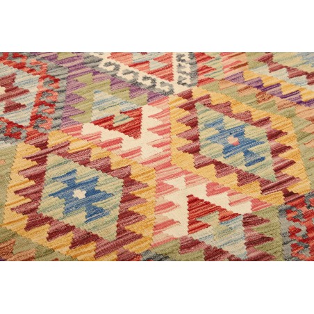 Tappeto Kilim Afghanistan marrone 125x182