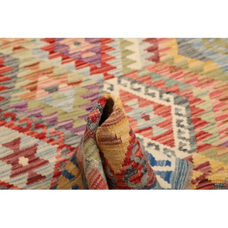 Tappeto Kilim Afghanistan marrone 125x182
