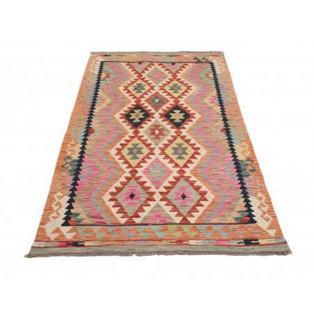 Tappeto Kilim Afghanistan marrone 124x193