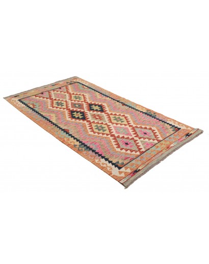 Tappeto Kilim Afghanistan marrone 124x193