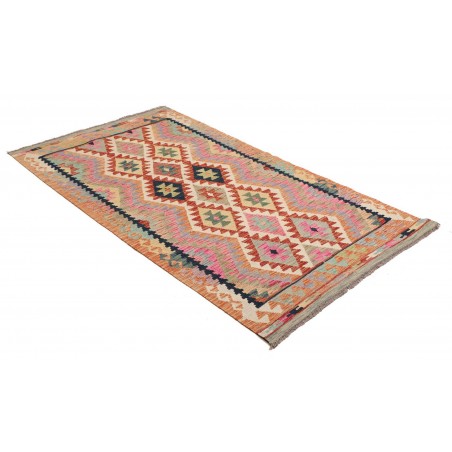 Tappeto Kilim Afghanistan marrone 124x193