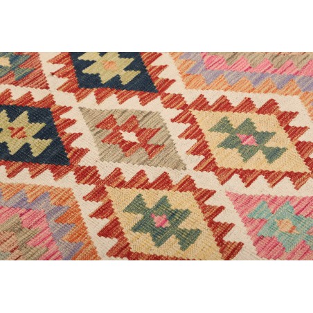 Tappeto Kilim Afghanistan marrone 124x193