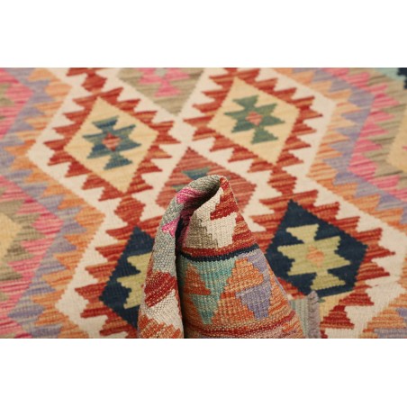 Tappeto Kilim Afghanistan marrone 124x193