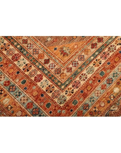 Tappeto Kazak Fine Pakistan arancione 158x240