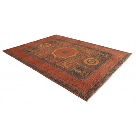 Tappeto Mamlouk Pakistan marrone grigio 215x293
