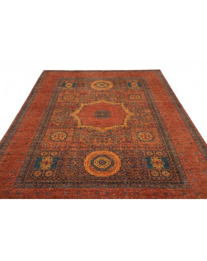 Tappeto Mamlouk Pakistan marrone grigio 215x293