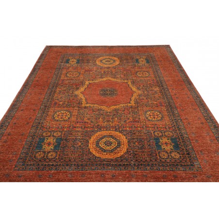 Tappeto Mamlouk Pakistan marrone grigio 215x293