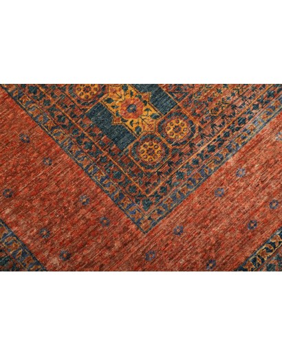 Tappeto Mamlouk Pakistan marrone grigio 215x293