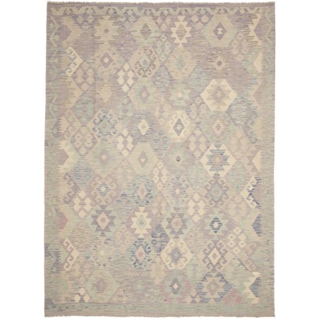 Tappeto Kilim Afghanistan azzurro 185x250