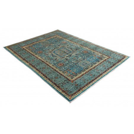 Tappeto Mamlouk Pakistan azzurro 149x205