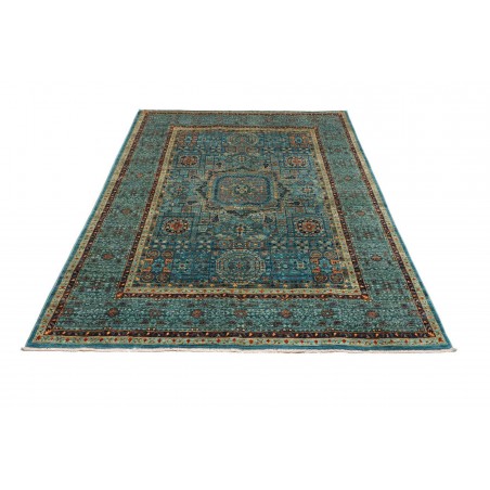 Tappeto Mamlouk Pakistan azzurro 149x205