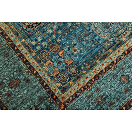 Tappeto Mamlouk Pakistan azzurro 149x205
