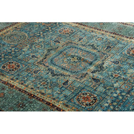 Tappeto Mamlouk Pakistan azzurro 149x205