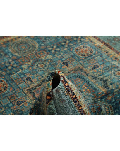 Tappeto Mamlouk Pakistan azzurro 149x205