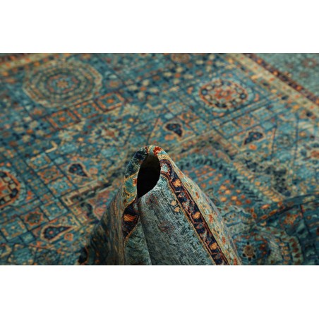 Tappeto Mamlouk Pakistan azzurro 149x205