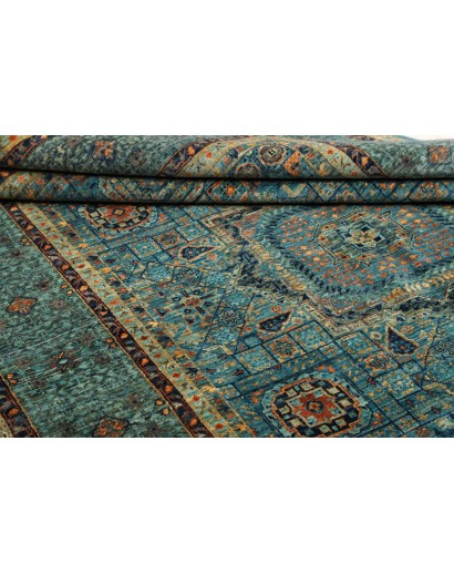 Tappeto Mamlouk Pakistan azzurro 149x205
