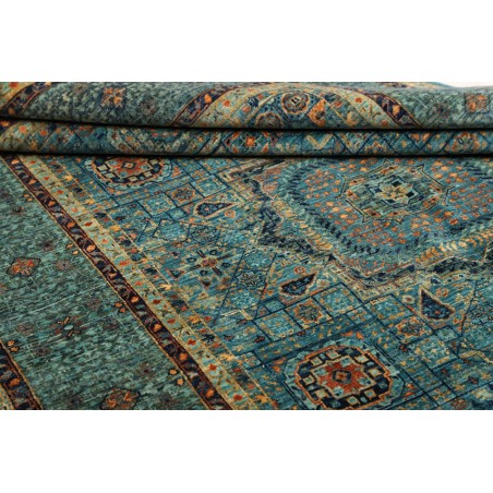 Tappeto Mamlouk Pakistan azzurro 149x205