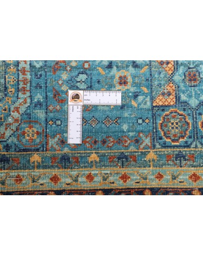 Tappeto Mamlouk Pakistan azzurro 149x205