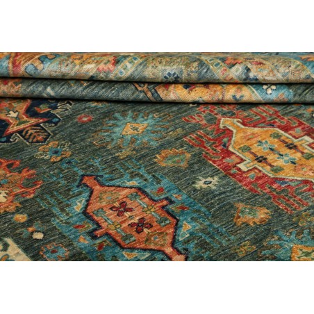 Tappeto Tribal Pakistan azzurro marrone 253x295