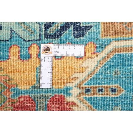 Tappeto Tribal Pakistan azzurro marrone 253x295