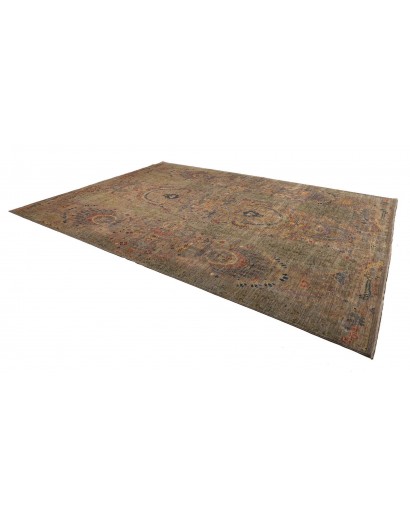 Tappeto Shahi Fine Pakistan bianco grigio 297x408