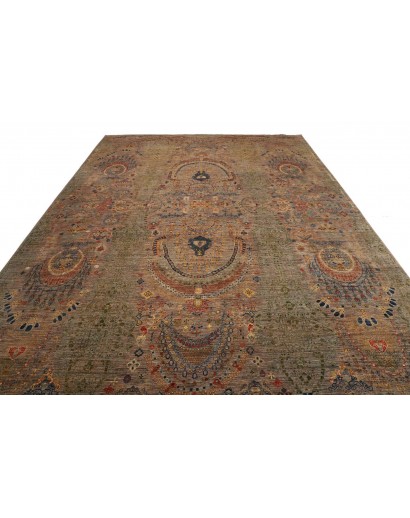 Tappeto Shahi Fine Pakistan bianco grigio 297x408