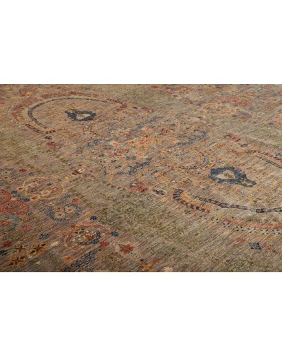 Tappeto Shahi Fine Pakistan bianco grigio 297x408