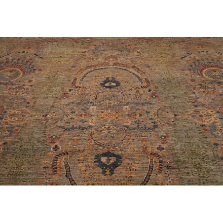 Tappeto Shahi Fine Pakistan bianco grigio 297x408