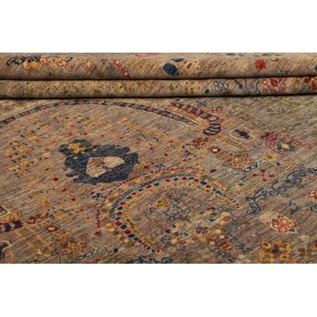 Tappeto Shahi Fine Pakistan bianco grigio 297x408