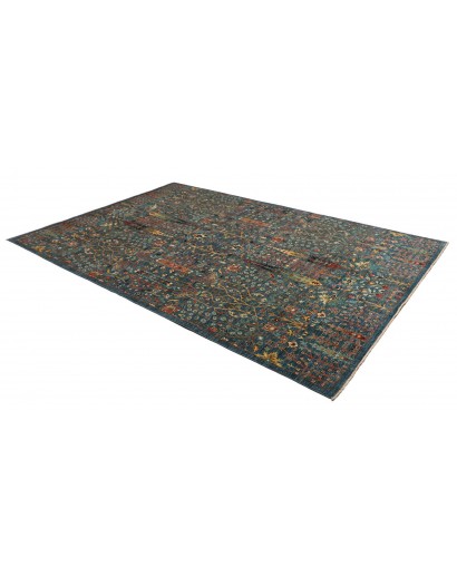 Tappeto Shahi Fine Pakistan azzurro grigio 198x299