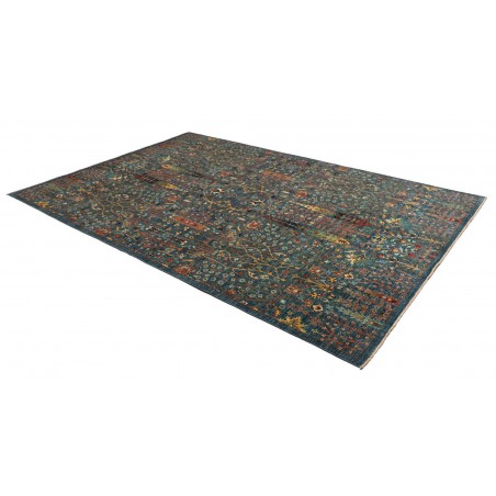 Tappeto Shahi Fine Pakistan azzurro grigio 198x299