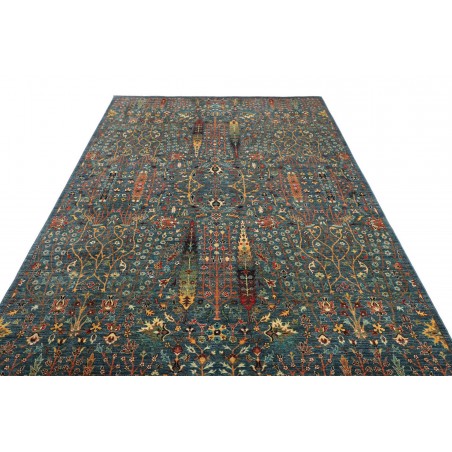 Tappeto Shahi Fine Pakistan azzurro grigio 198x299